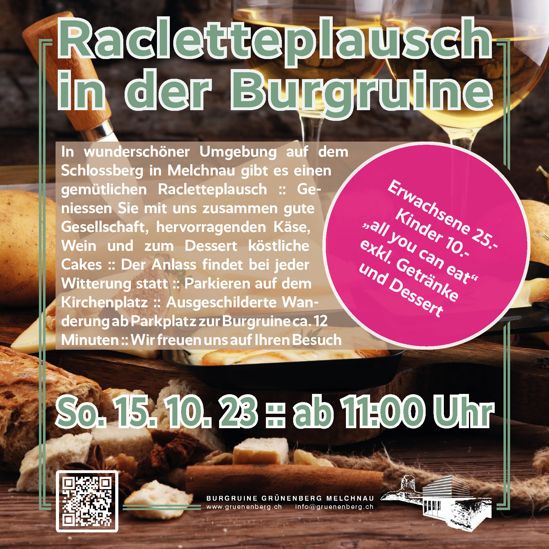 Racletteplausch Gemeinde Melchnau